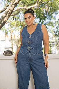 Colete Jeans Agata