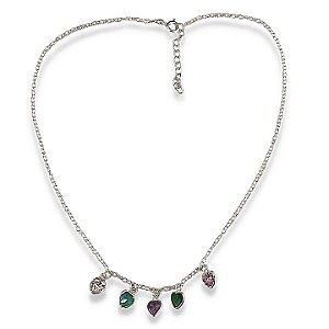 COLAR CHOKER PONTOS DE LUZ AMOR COLORS