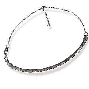 COLAR CHOKER LACRAIA EM AÇO CIRÚRGICO