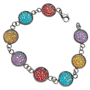 PULSEIRA DE AÇO CIRÚRGICO DRUZA COLORÊ CANDY