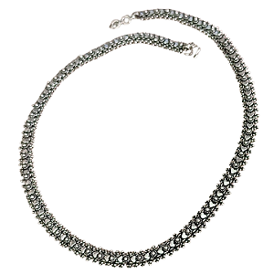 Choker Taturana Pikun Bali em Prata 925