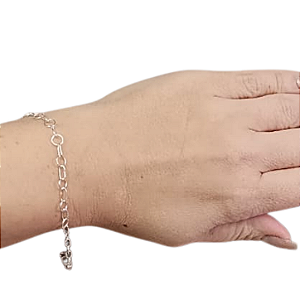 Pulseira de Prata Elos - 05092