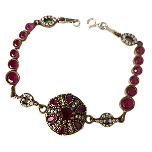 PULSEIRA DE PRATA TURCA LADY MARSALA