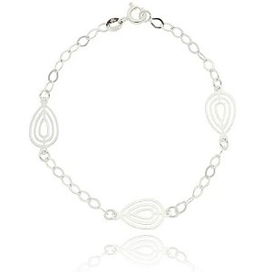 PULSEIRA DE PRATA GOTAS - 09215