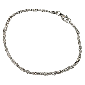 Pulseira de Aço Singapura 21 cm