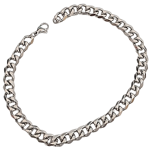 Pulseira Masculina de Aço Grumet - 6mm - 22 cm