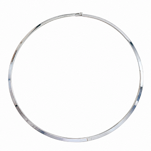 Colar Choker Aço Cirúrgico Estruturado Elegance