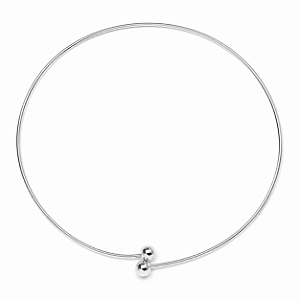 Colar Choker Aço Cirúrgico Estruturado Classic Balls