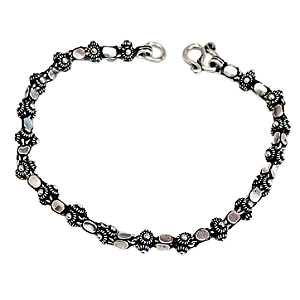 Pulseira Pikun Bali Roliça em Prata 925