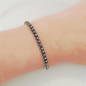 PULSEIRA PIKUN INTEIRIÇA EM PRATA 925