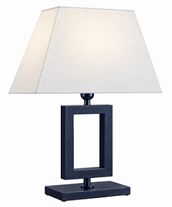 (Pintura) Abajur Decorativo Golden Art M633-PI Alumínio Cúpula Tecido 45cm de Altura E-27 Cabeceiras e Quartos