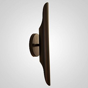 Arandela Doss Epox Tubular Vertical Alumínio 2x40cm Golden Art 2x G9 Halopin Bivolt P840 Quartos e Corredores