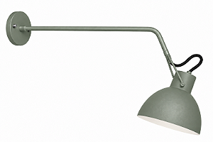 Arandela Seed Golden Art P893-B-25 Haste Direcionável Metal Ø52cm 1x Lâmpada E27 Bivolt Quartos e Balcões