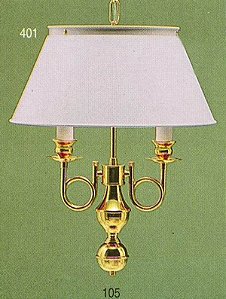 Pendente Inglês Vintage Torcido Metal Dourado Cúpula Branca 2 Lâmpadas 40x53 Golden Art E-27 T007 Entradas e Salas