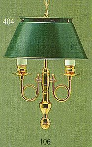 Pendente Inglês Vintage Metal Dourado Cúpula Colorida 2 Lâmpadas 26x38 Golden Art E-27 T008 Entradas e Salas