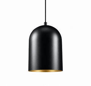 Pendente BOWL Golden Art T201-25PI Cabo Regulável 18x25 E-27 Quartos e Salas