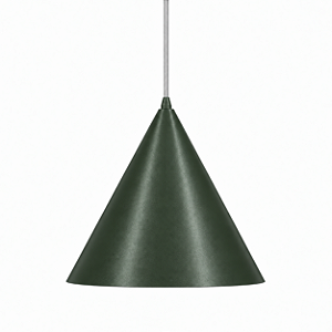 Pendente Cone Golden Art T210PI Decorativo Ø20 E-27 Quartos e Salas