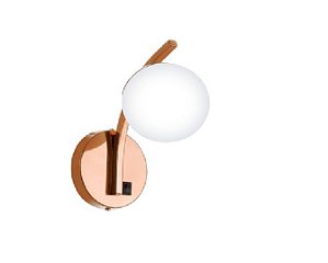 Arandela Old Artisan AR5342 Aluminio Interruptor Esfera Bola De Vidro Moderno (1 - G9) A-260XL-120XP-180