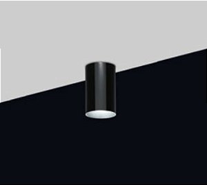 Plafon Tubo Redondo Vertical Alumínio Preto 12,5x7,6cm Old Artisan 1x PAR20 Bivolt EMB-5000 Balcões e Mesas