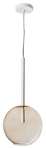PENDENTE BALL 16410/25  Usina Design Moderno com GLOBO DE VIDRO (Haste 200mm) x Ø14X14X1m x 1 - G9