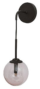 ARANDELA BALL 16411/14 Usina Design Usina Design Vintage com GLOBO DE VIDRO Ø14X45X12cm x 1 x G9