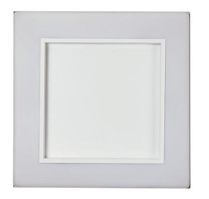 Plafon Usina Design MEG LED Quadrado Difusor EM ACRÍLICO Ilum. Direta Indireta x 27x27cm x LED16,4W 4000K/BIVOLT 19030/27 LED4