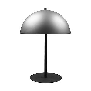 Abajur Dueluci 1104 SFERA Alumínio Cogumelo Cupula 1/2 Esfera Articulado Articulado Ø31 x A47cm - 2 x G9 Led