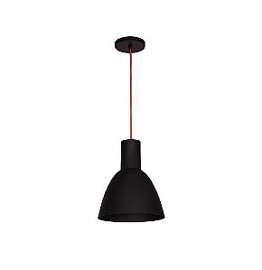 Pendente Dueluci 917 BAR Alumínio  Industral Redondo Vertical Pendurado Ø20 x A26cm - 1 x E27 Led