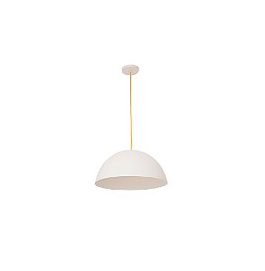 Pendente Dueluci 980 SFERA Alumínio 1/2 Esfera Redondo Moderno Grande  Ø40 x A18 cm - 1 x E27