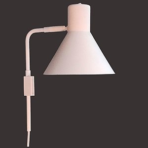 Arandela Articulada Dueluci Alumínio Cúpula E27 (Interruptor na Cúpula) 389ECU PIX