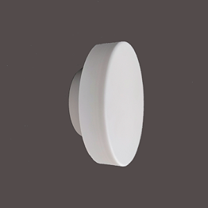 Arandela Dueluci Carioca 608 Alumínio Ø16cm x P5cm Base Ø16cm x P2cm Para Fita de LED 49cm Linha Design Técnico