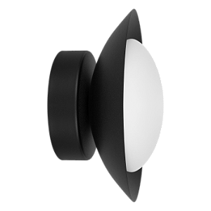 Arandela Dueluci Pose 493 Alumínio Vidro Ø18cm x P8cm Interno Ø12cm x A6cm LED 5,6W 430Lm 2700K Linha Design Moderno