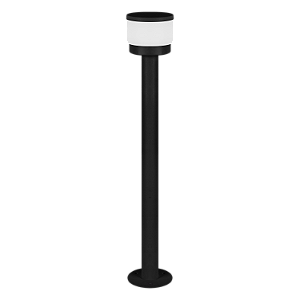 Balizador Externo CHEESE TAMP 4236 com Cúpula Tampa G9 5W – Estrutura Ø10 x A60 cm – Dueluci Iluminação
