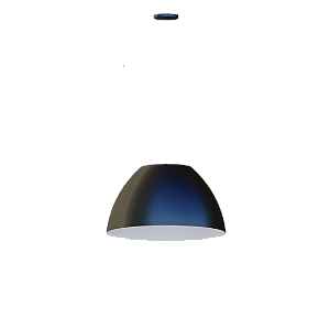 Pendente Dueluci Aran 973G Alumínio Ø50cm x A28cm Sem Acrílico 1x E27 LED Linha Design Contemporâneo