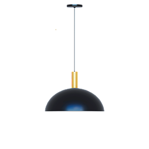 Pendente Dueluci Sfera Top 970-50 Alumínio Ø48cm x A36cm 1x E27 LED Linha Design Contemporâneo