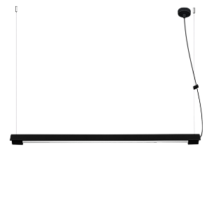 Pendente LIGHT 1 3500 Direto Perfil ∟ 3,8 x 3,8 cm C71 x P5,5 x A5 cm para Lâmpada T8 60 cm Ponteira Redonda – Dueluci Iluminação