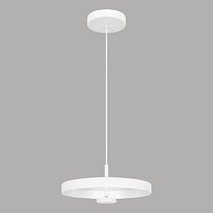 Pendente STAR 2384 Ø40 x A15 cm com Luz Indireta e Placa LED 15W 3000K Bivolt – Dueluci Iluminação