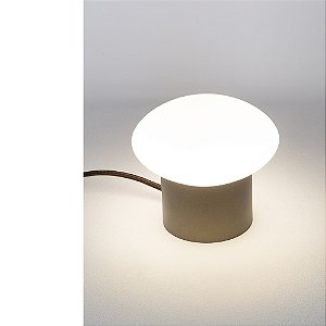 Abajur Lis Munclair – Studio Design Ø12×A11 cm com Vidro Ø12×A6 cm (G9) 7339