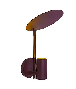 Arandela Disco Munclair Iluminação – Design Erlon Tessari com Refletor Ø20cm 2378