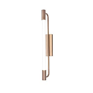 Arandela Opus Pequena Munclair Iluminação – Studio Design com Tubo LED 60cm 2371