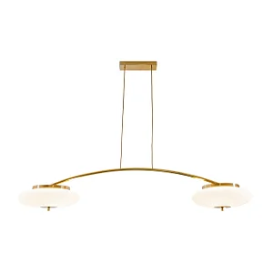 Pendente Lis Arco Médio Munclair – Studio Design 39×140×26,5 cm (LED 2700K, Bivolt) 4700-2