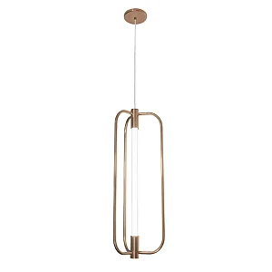 Pendente Opus Munclair – 3 Hastes Ø26×A66 cm, Regulável 200cm, Tubo LED G13 10W 4643