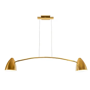 Pendente Retrô Arco Munclair – Studio Design 16x110x19cm (2x E27, Regulável 200cm) 4686-2