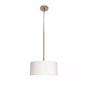 Pendente Versos Munclair Iluminação – Expedito Bezerra Cúpula Tecido 20x13,5 4653