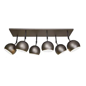 Plafon Romã Munclair – Studio Design com 6 Cúpulas 14x12cm 3420-6