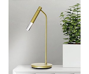 Abajur de Mesa Old Artisan ABJ-5891 – 1 G9 – P155 × L165 × A410 mm – Acabamento Pintado – Sem Acrílico