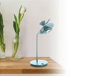 Abajur Interno Old Artisan ABJ-5978 em Alumínio Pintado/Escovado – 1 Lâmpada MR11 5W – 250 x 200 x 570 mm