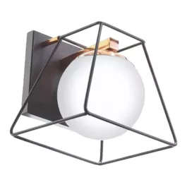 Arandela Old Artisan AR-5284/B – 1 E27 – A210 × L200 × P220 mm – Acabamento