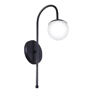 Arandela Old Artisan AR-5440 – 1 G9 – Globo Ø120 mm – L120 × P240 × A420 mm – Acabamento