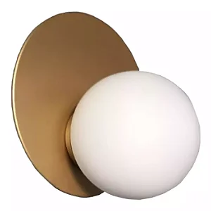 Arandela Old Artisan AR-5524 – 1 G9 – Globo Ø100 mm – Ø150 × P125 mm – Acabamento